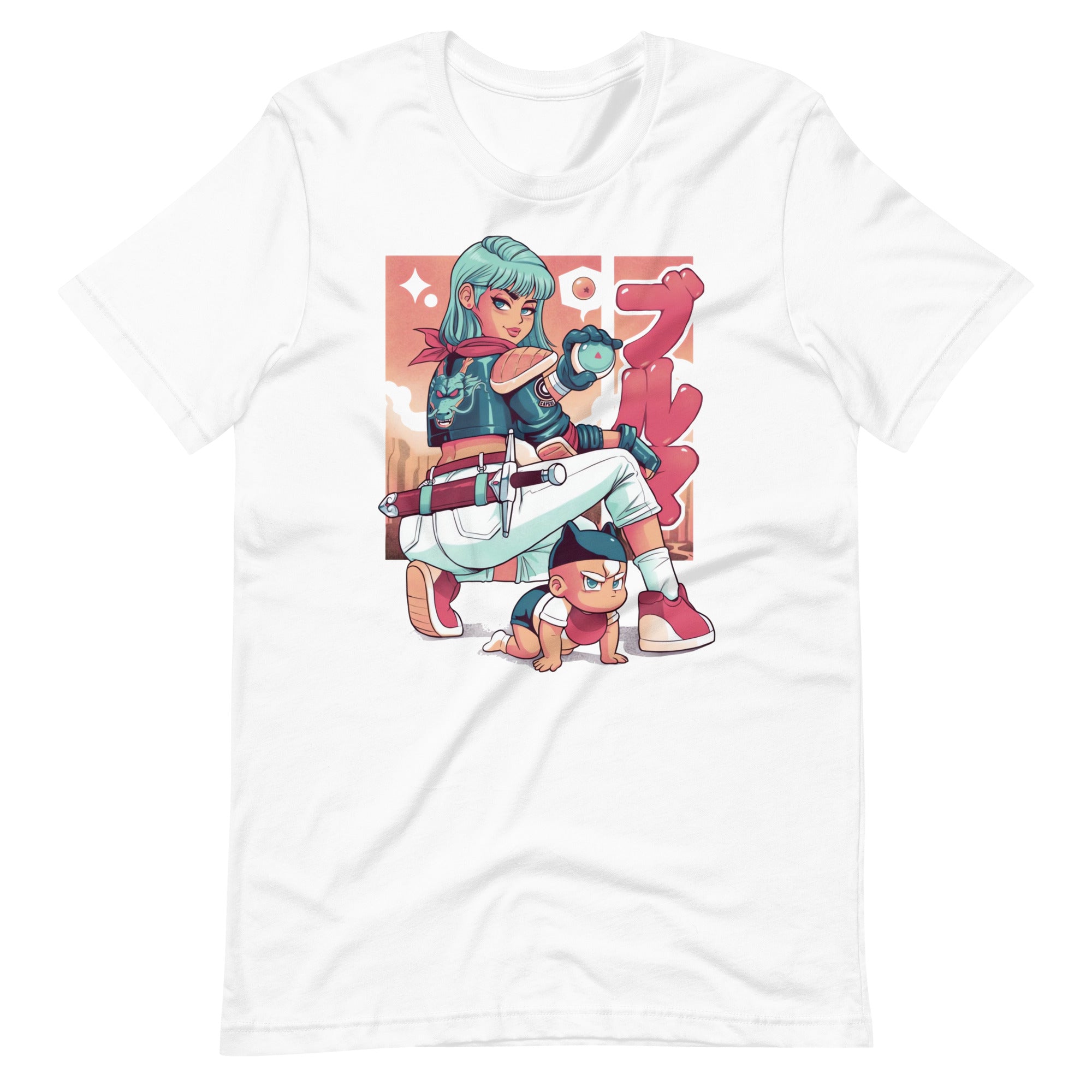 Playera Bulma & Trunks, Disponible en la mejor tienda online para comprar tu merch favorita, la mejor Calidad, compra Ahora en Superstar! 