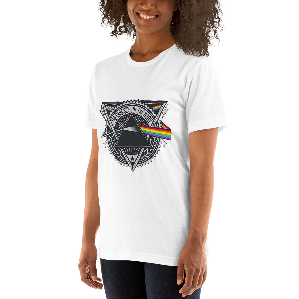 Camiseta The Dark Side Pink Floyd, nuestras opciones de playeras son Unisex. disponible en Superstar. Compra y envíos internacionales.