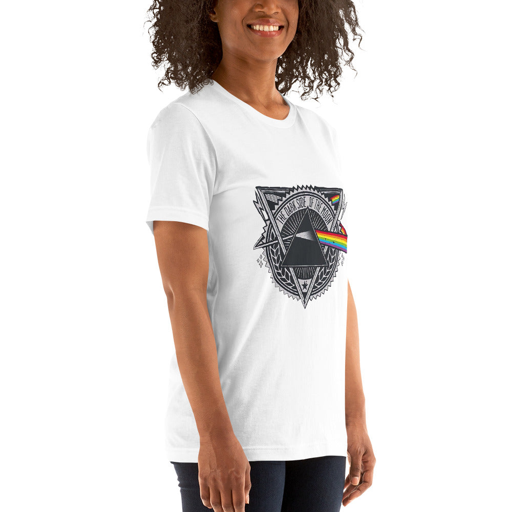 Camiseta The Dark Side Pink Floyd, nuestras opciones de playeras son Unisex. disponible en Superstar. Compra y envíos internacionales.