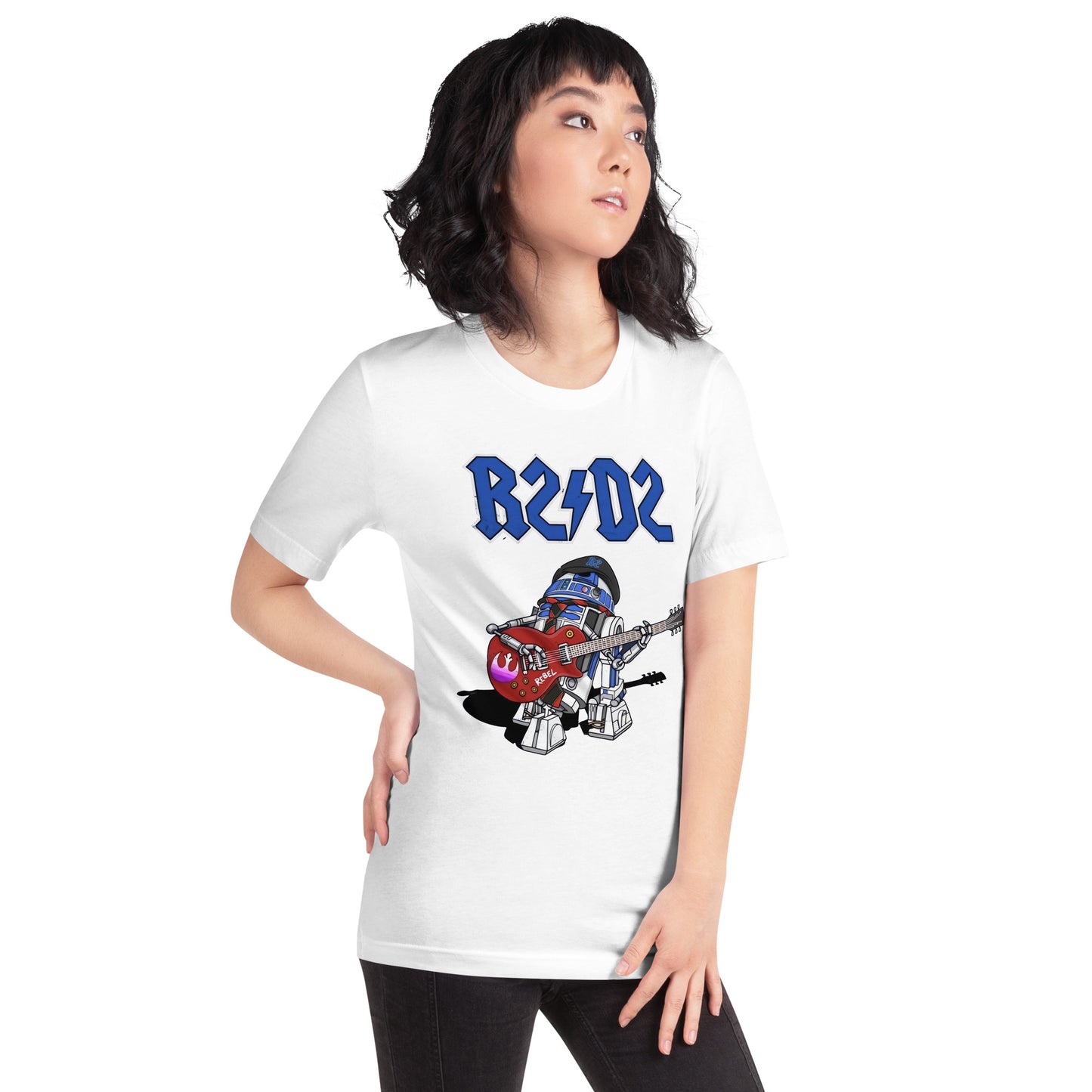 Camiseta Rock R2/D2, Disponible en la mejor tienda online para comprar tu merch favorita, la mejor Calidad, compra Ahora en Superstar! 