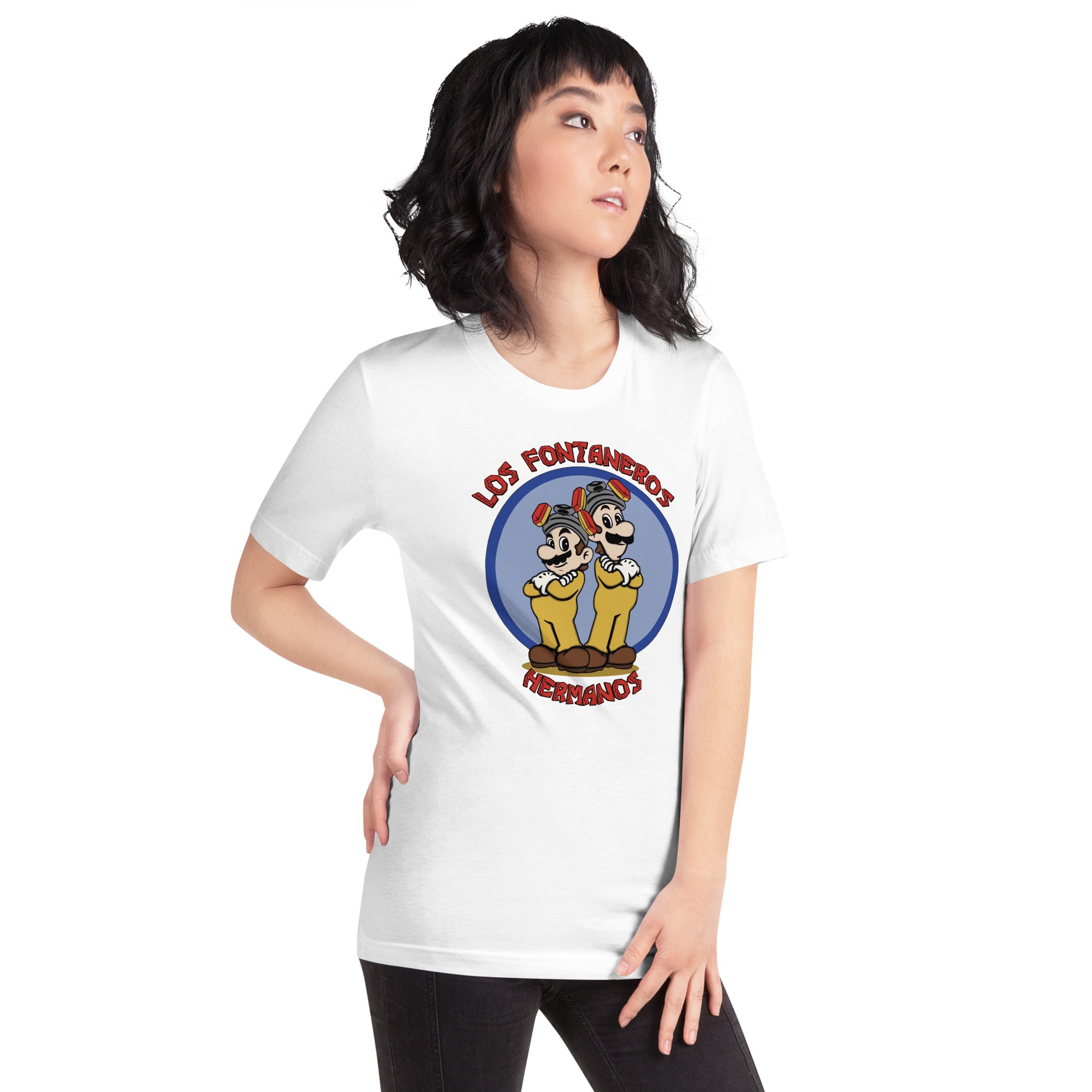 Camiseta Los Fontaneros Hermanos, Disponible en la mejor tienda online para comprar tu merch favorita, la mejor Calidad, compra Ahora en Superstar! 