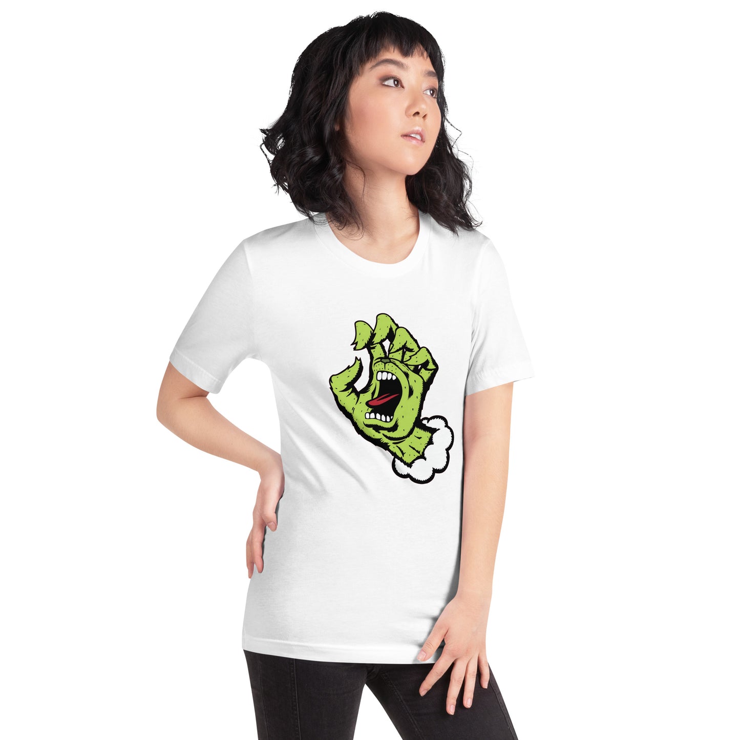 Camiseta Santa Grinch, nuestras opciones de playeras son Unisex. disponible en Superstar. Compra y envíos internacionales.