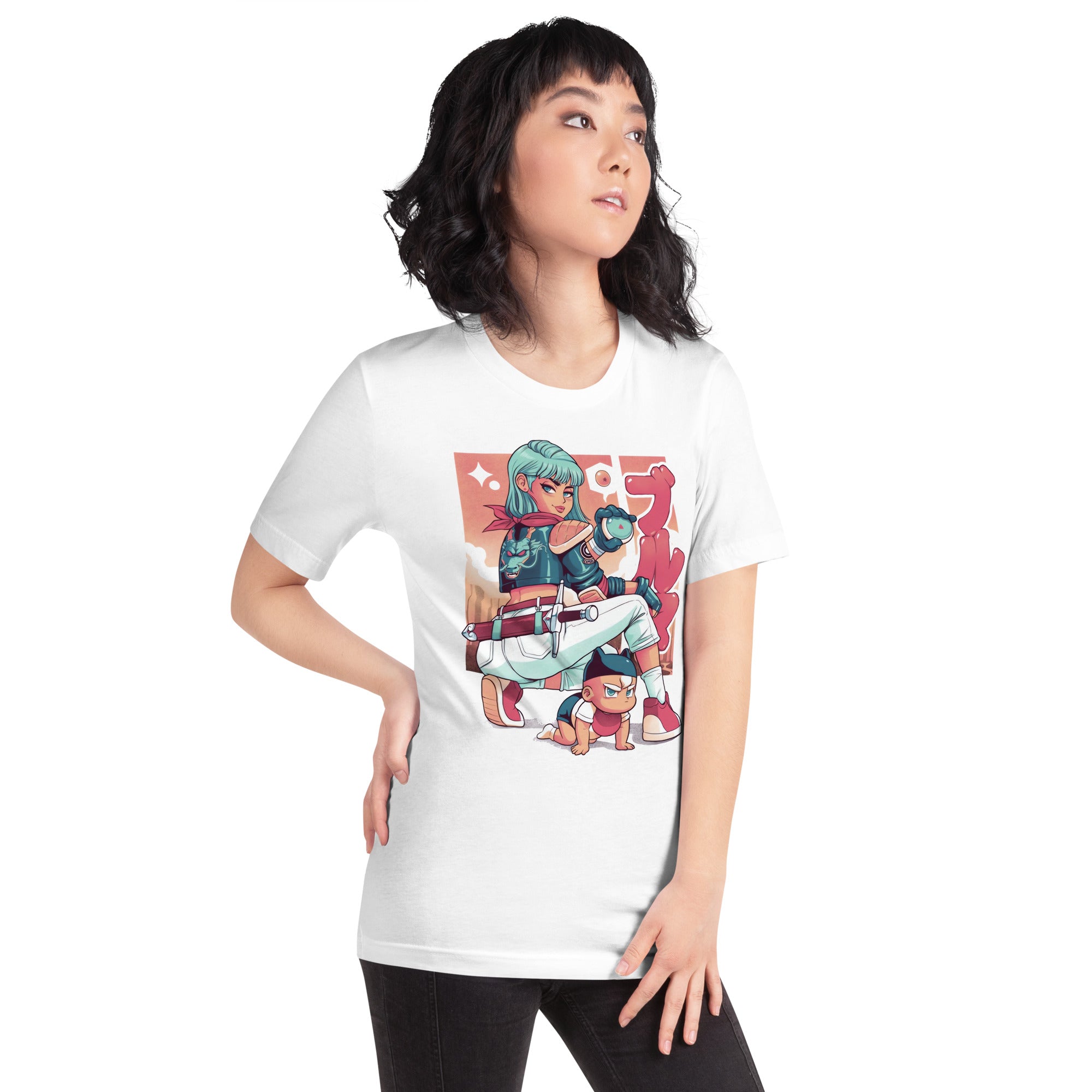 Playera Bulma & Trunks, Disponible en la mejor tienda online para comprar tu merch favorita, la mejor Calidad, compra Ahora en Superstar! 
