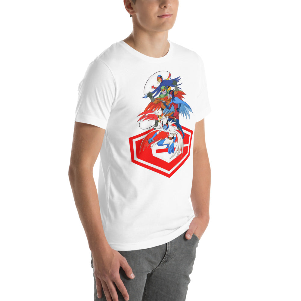 Modelo masculino lateral
