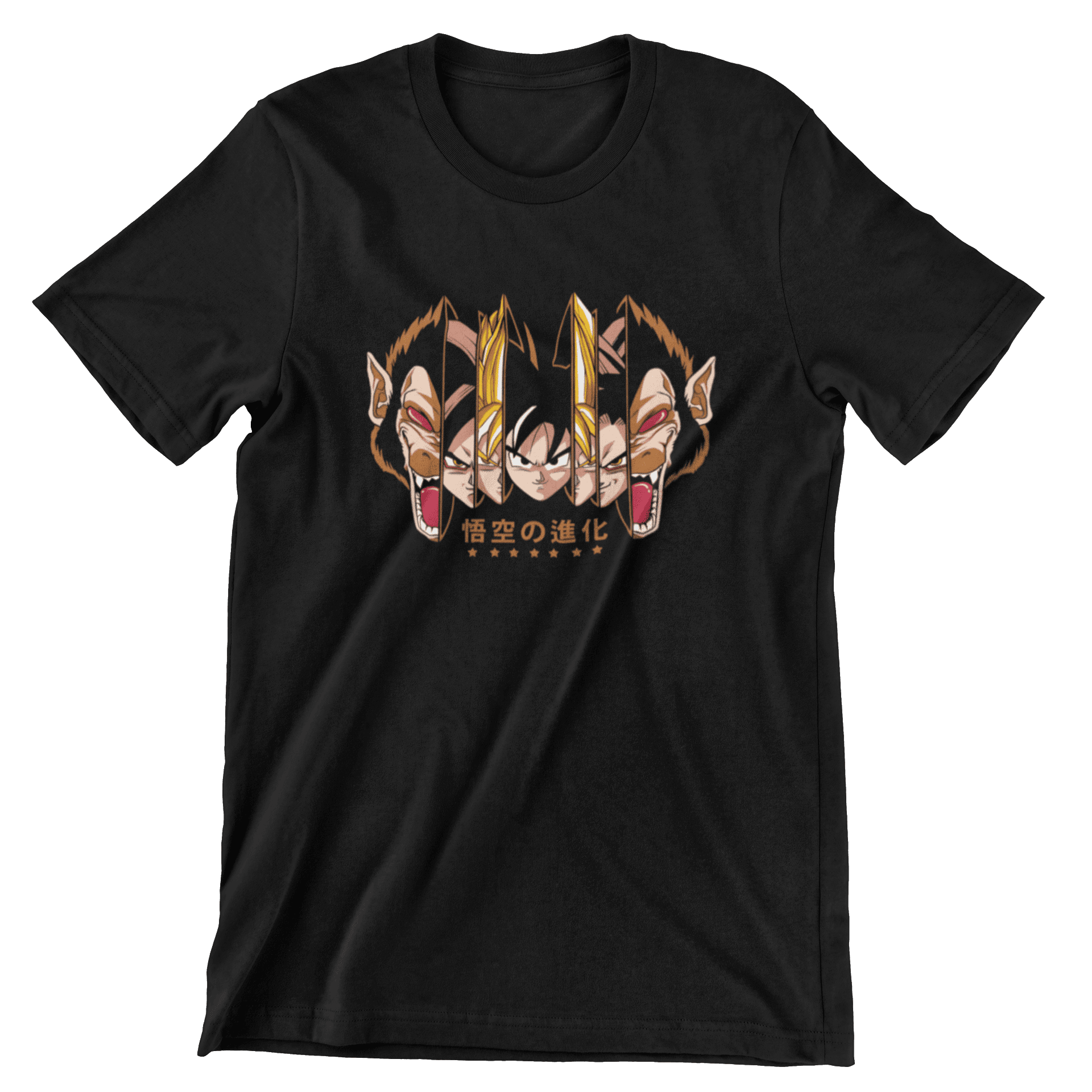 Kakaroto Es un producto de ropa que es ideal para los fanáticos de Dragon Ball que deseen mostrar su amor de manera divertida y original.