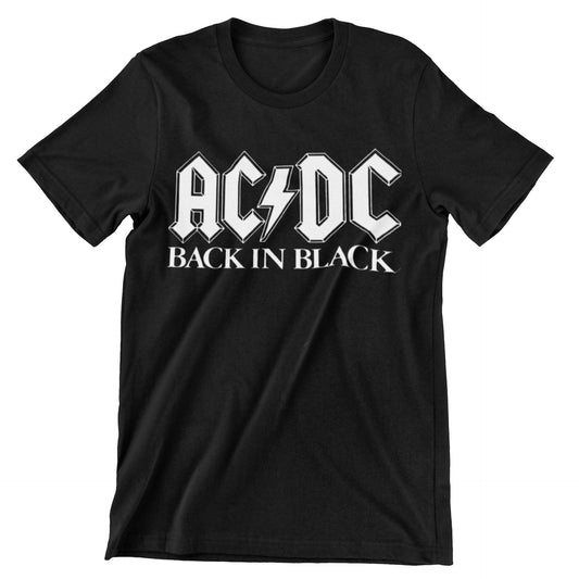 🚀 AC / DC Back in Black Unisex - SuperStar Guatemala