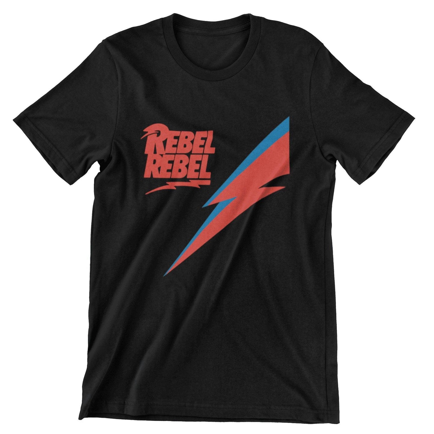 🎸  Bowie Rebel Lightning Unisex T-shirt - SuperStar Guatemala