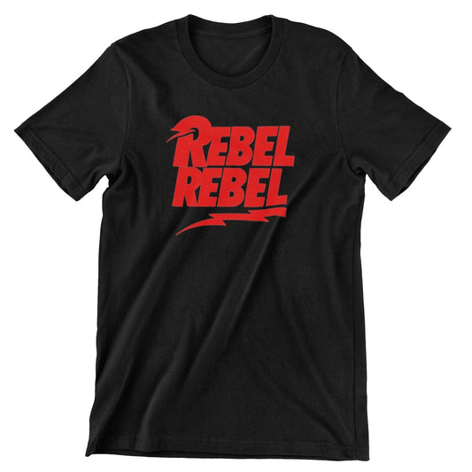 🎸  Bowie Rebel Unisex T-shirt - SuperStar Guatemala