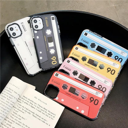🎸  iPhone Retro Classical Old Cassette Tape Orange - SuperStar Guatemala