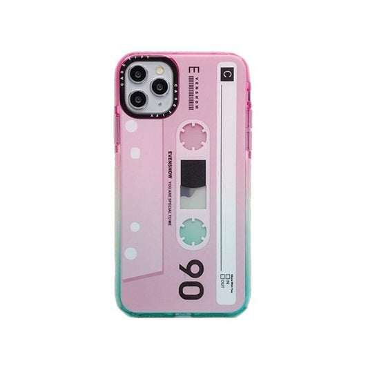 🎸  iPhone Retro Classical Old Cassette Tape PINK - SuperStar Guatemala