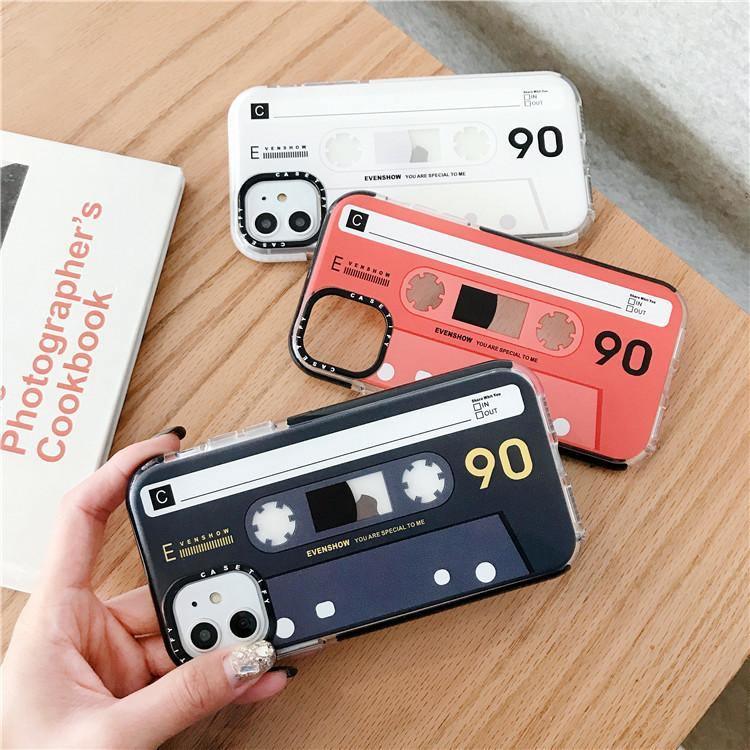 🎸  iPhone Retro Classical Old Cassette Tape Yellow - SuperStar Guatemala