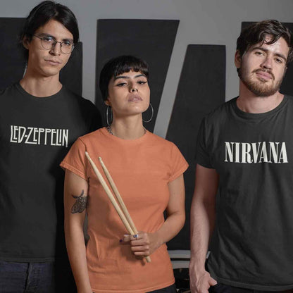 🎸  Led Zeppelin Black Shirt - SuperStar Guatemala