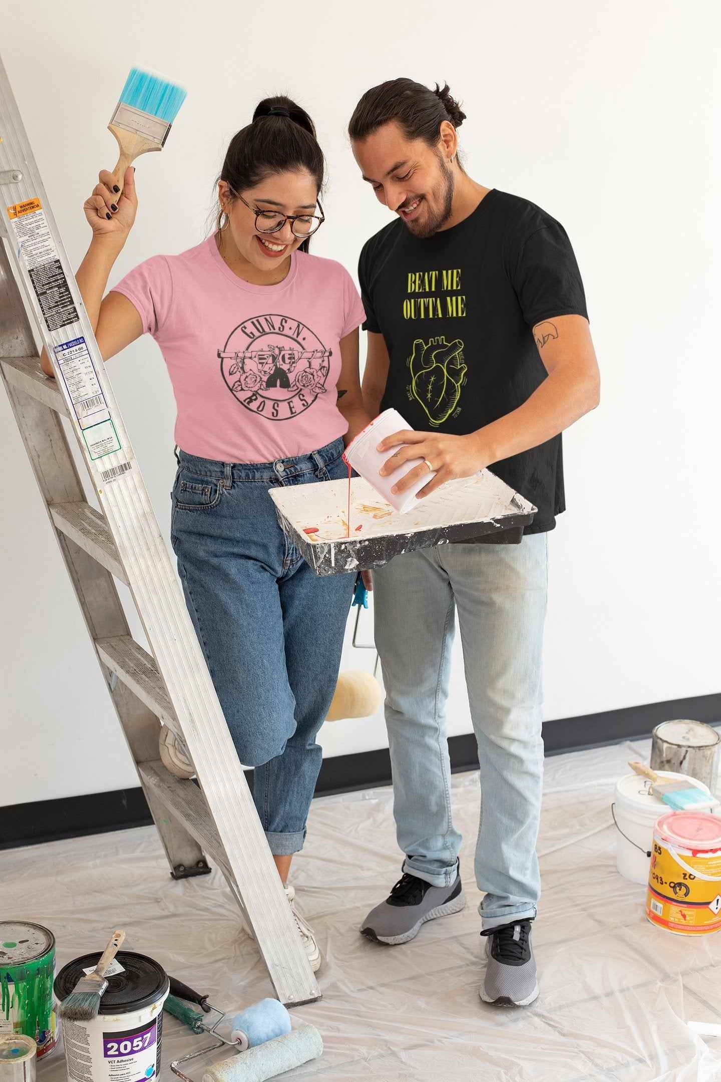 Playera Unisex Beat me Nirvana - SuperStar