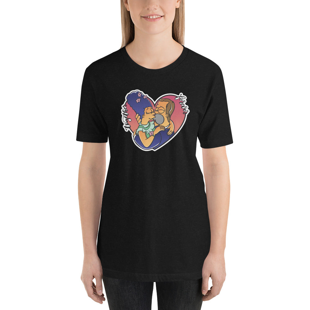 Love For Ever, Es un producto de ropa que es ideal para los fanáticos de Los Simpsons que deseen mostrar su amor de manera divertida y original.