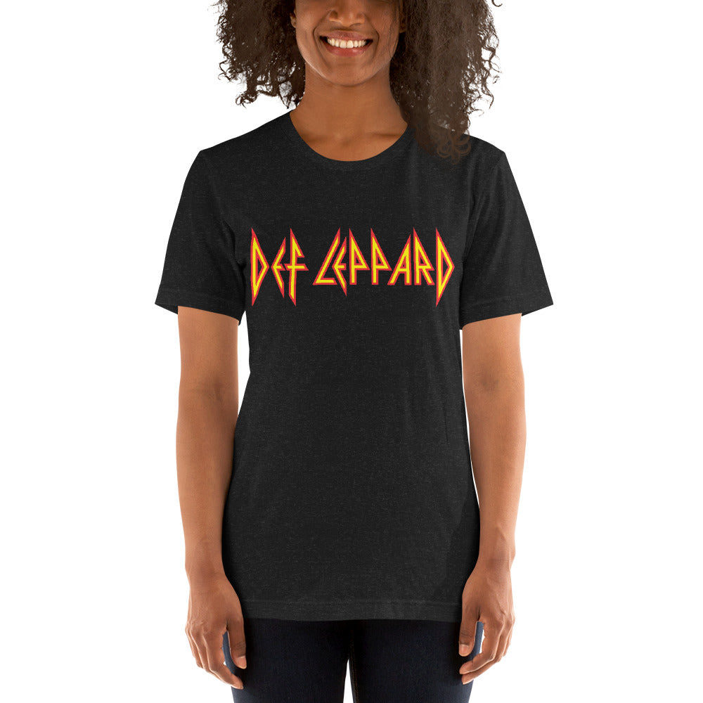 ¡Te presentamos nuestra nueva playera inspirada en una de las bandas de rock más icónicas de todos los tiempos! Conoce Def Leppard