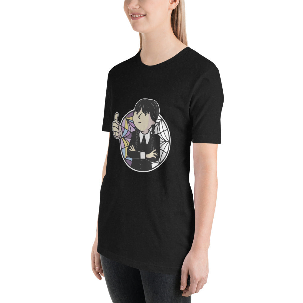 Merlina Fallout, Es un producto de ropa que es ideal para los fanáticos de Merlina que deseen mostrar su amor de manera divertida y original.