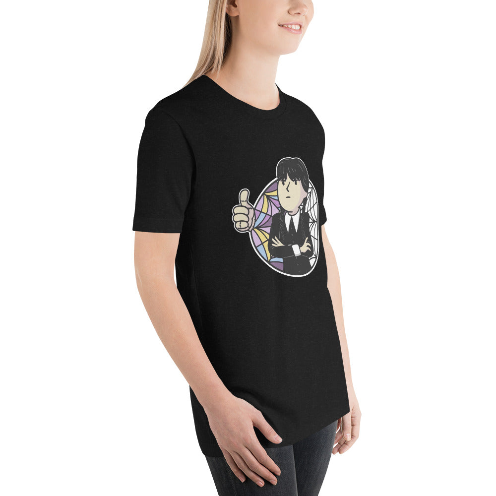 Merlina Fallout, Es un producto de ropa que es ideal para los fanáticos de Merlina que deseen mostrar su amor de manera divertida y original.