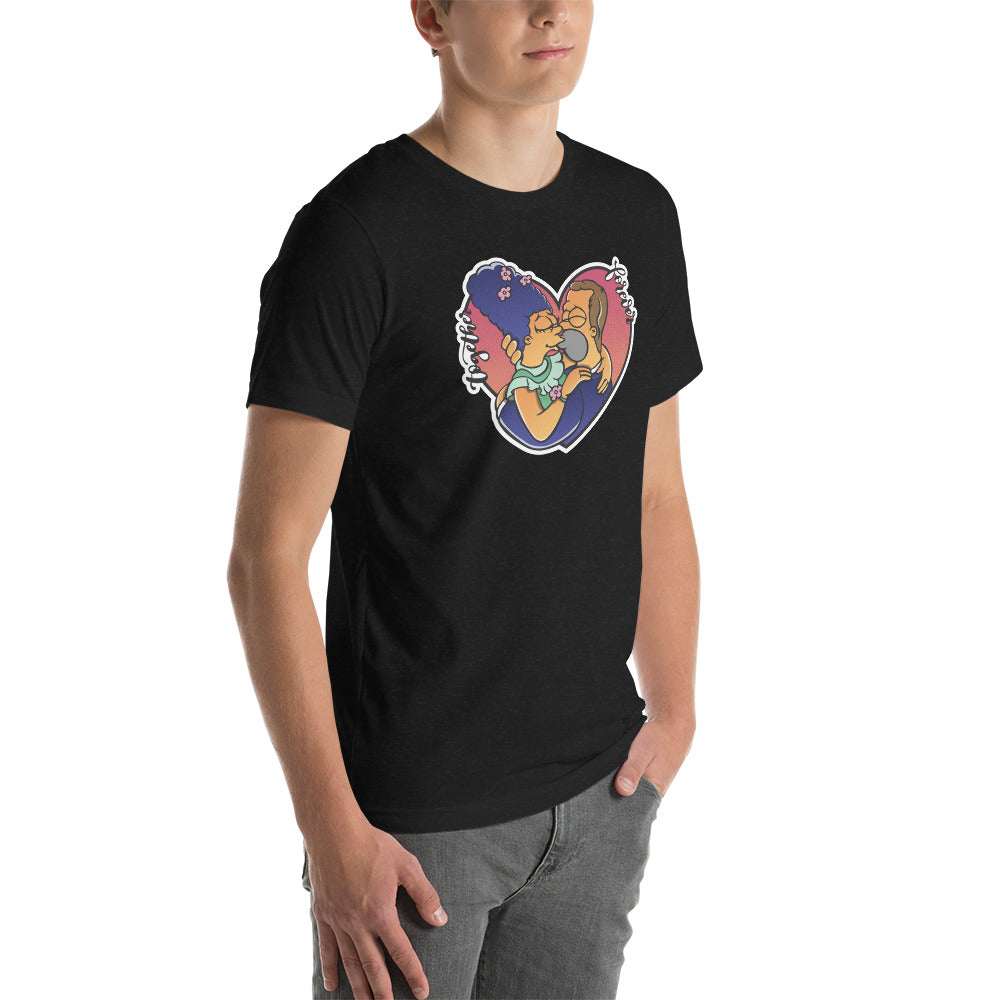 Love For Ever, Es un producto de ropa que es ideal para los fanáticos de Los Simpsons que deseen mostrar su amor de manera divertida y original.