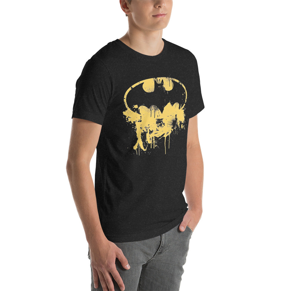 Te presentamos nuestra nueva playera que combina lo mejor del arte y el superhéroe más icónico de todos los tiempos! Conoce Batman Paint